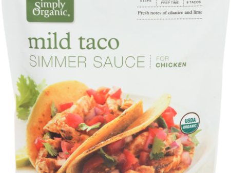 Sauce Mild Taco Simr - 8 OZ (case of 6) Fashion