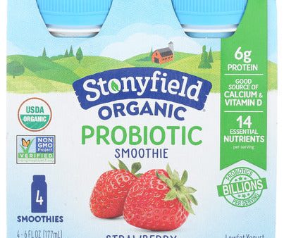 Smoothie Strwbry Org 4Pk - 24 FO (case of 6) Online Sale