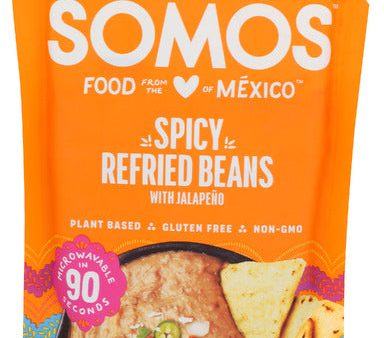 Beans Refried Spicy - 10 OZ (case of 6) For Discount