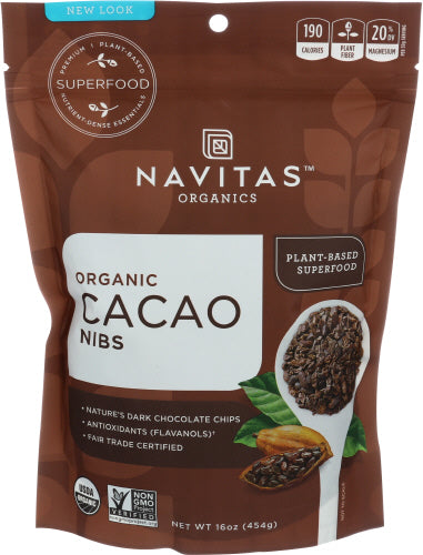 Cacao Nibs Org - 16 OZ (case of 6) Discount