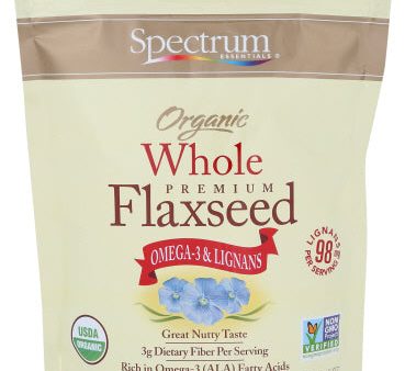 Flaxseed Whole Org - 15 OZ (case of 3) Discount