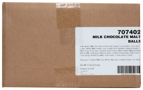 Malt Balls Mlk Chocolate - 15 LB (Case of 1) Hot on Sale