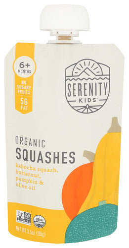 Food Baby Squashes Org - 3.5 OZ (case of 6) Sale