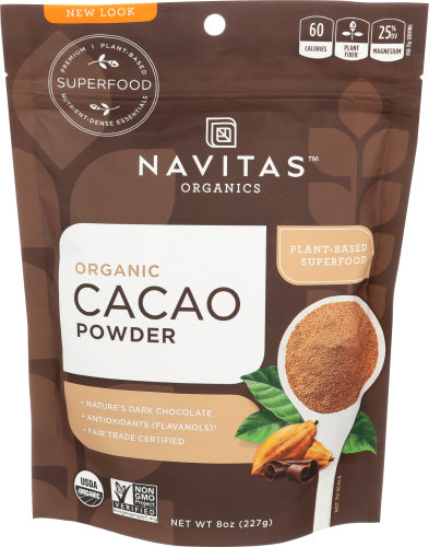 Cacao Powder Org - 8 OZ (case of 1) Sale