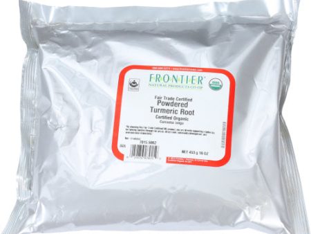 Tumeric Root Pwdr Org - 16 OZ (Case of 12) Cheap