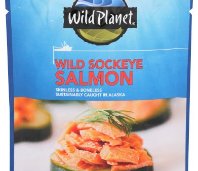 Pouch Salmon Sockeye Wld - 3 OZ (case of 12) on Sale