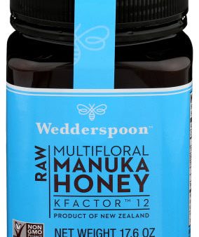 Honey Raw Manuka Kfctr 12 - 17.6 OZ (case of 6) Online