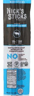 Snack Beef Stx Grass Fed - 1.7 OZ (case of 25) Supply