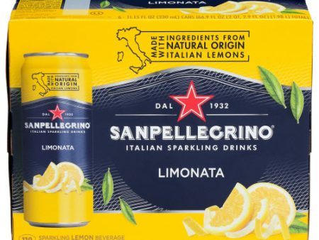 Bev Sprklg Limonata 6Pk - 66.9 FO (case of 4) Fashion