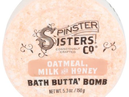 Bath Bomb Oatmeal Mlk Hny - 5.3 OZ (case of 6) Sale