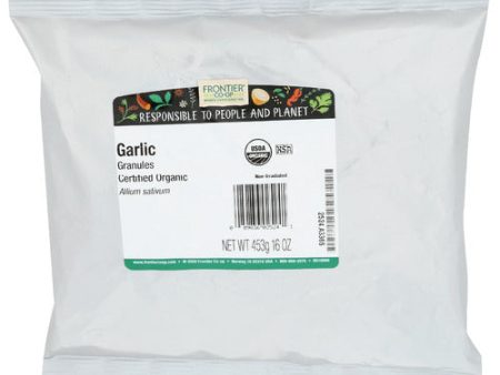 Ssnng Garlic Granule Org - 16 OZ (Case of 12) For Sale