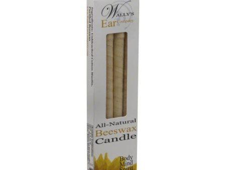 Ear Candle Beeswax Plain - 4 PC (case of 5) on Sale