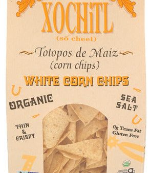 Chip Corn White Sltd Org - 12 OZ (case of 10) For Discount