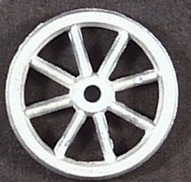 1-3 16  Cast spoked toy wheel. For Sale