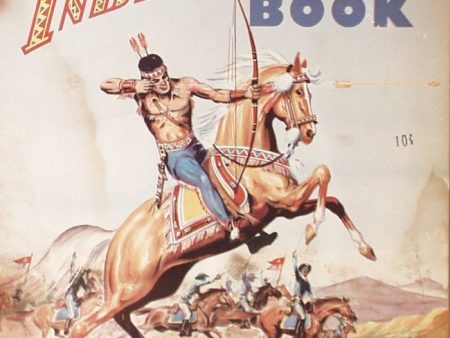 1949 Indian Straight Arrow Coloring Book Stephens Publishing Discount