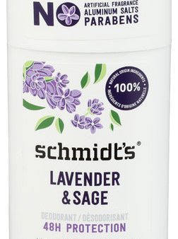 Deodorant Lavender Sage - 2.65 OZ (case of 1) Supply