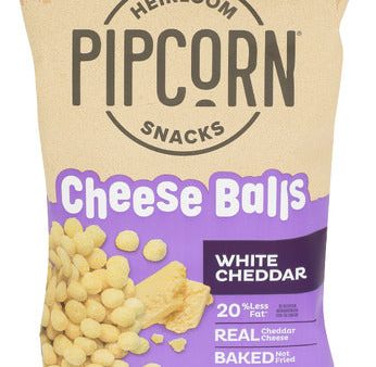 Cheese Balls White Chddr - 4.5 OZ (case of 12) Online now