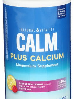 Vitamin Calm+Clcum Rspbr - 16 OZ (case of 1) Hot on Sale