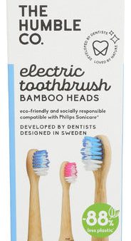 Toothbrush Head Bamboo - 3 PC (case of 4) Online