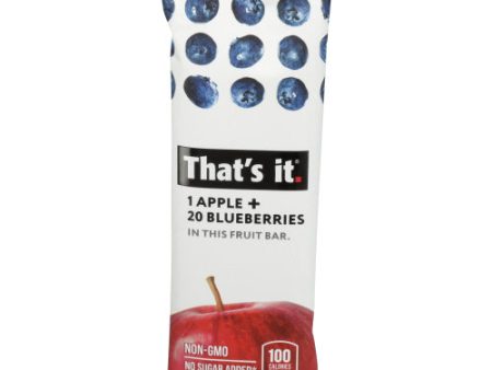 Bar Fruit Apple Bluebry - 1.2 OZ (case of 12) Online Hot Sale