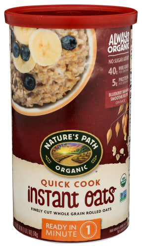 Oatmeal Quick Org - 18 OZ (case of 6) For Cheap