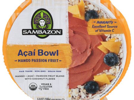 Bowl Mngo Pssion Fruit Ac - 5.9 OZ (case of 8) Online now