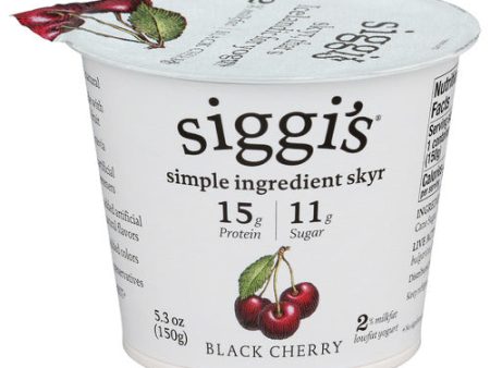 Yogurt Blk Cherry 2% - 5.3 FO (case of 12) Sale