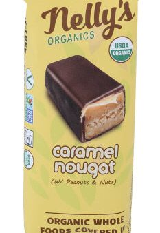 Bar Caramel Nougt Nellys - 1.6 OZ (case of 9) For Sale