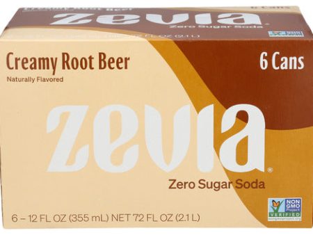 Soda Zero Crmy Rt Br 6Pk - 72 FO (case of 4) Discount