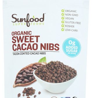 Cacao Nibs Sweetened - 4 OZ (case of 1) Discount