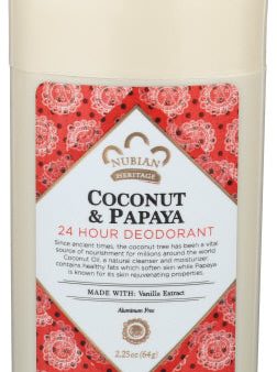 Deodorant Cocnut Pappaya - 2.25 OZ (case of 3) Fashion