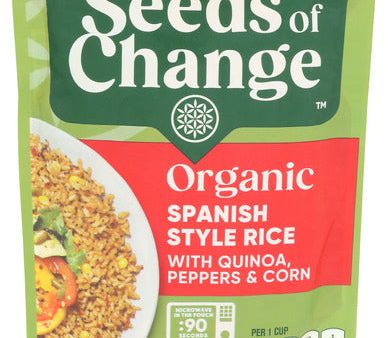 Org Spanish Style Rice Qnoa Pp - 8.5 OZ (case of 12) Supply