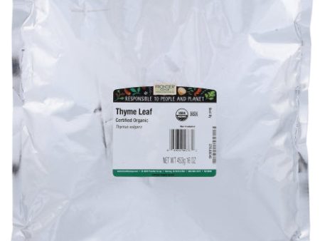 Thyme Leaf Whole Org - 16 OZ (Case of 12) For Sale