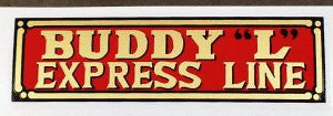 Buddy L Express Line Decal Toy Truck decal. Supply