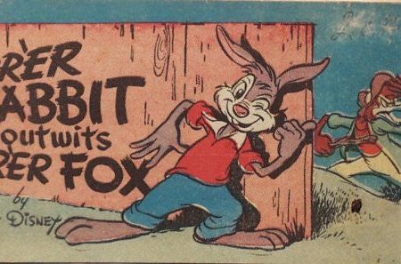 1947 Disney Brer Rabbit Strip Comic For Cheap