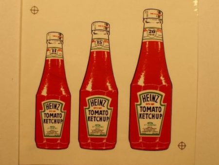 1950 s Minnitoy Heinz Ketchup Large Decal For Cheap