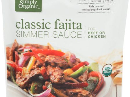 Sauce Fajita Simr - 8 OZ (case of 6) Online Hot Sale