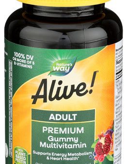 Alive Adult Mlti Gummy 90 - 90 EA (case of 1) Fashion