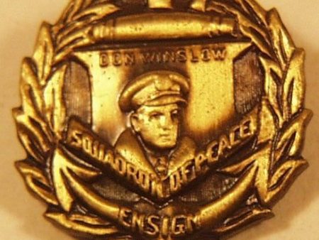 Don Winslow Squadron of Peace brass pin mint For Discount