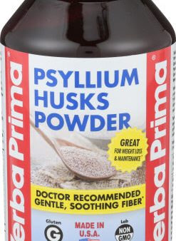 Fiber Powder Psyllium Husks - 12 OZ (case of 1) on Sale