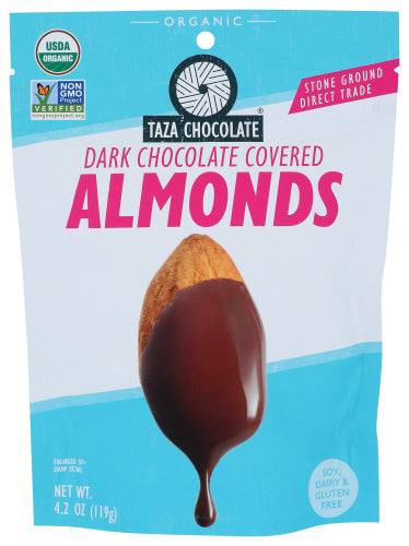 Almond Drk Choc Cvrd Org - 3.5 OZ (case of 12) Supply