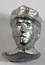 Cast metal motorcycle driver head Fashion