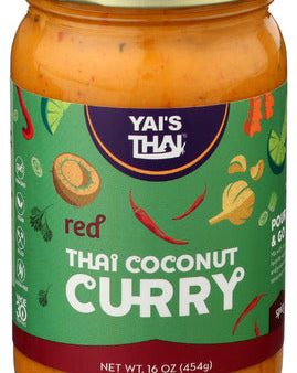 Curry Red Coconut Thai - 16 OZ (case of 6) Online now