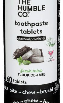 Toothpaste Tablet Chrcol - 60 PC (case of 3) For Sale