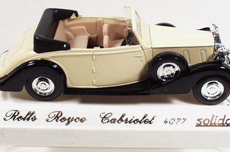 Rolls Royce Cabriolet 4077 Solido Age d or 1:43 on Sale