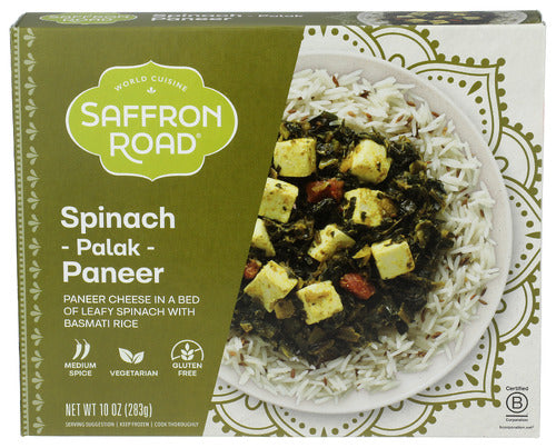 Entree Palak Paneer - 10 OZ (case of 8) For Sale