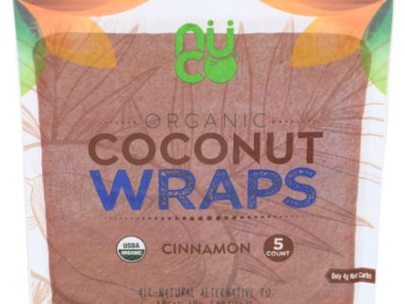 Wrap Ccnut Cinnamon Org - 2.47 OZ (case of 12) For Sale