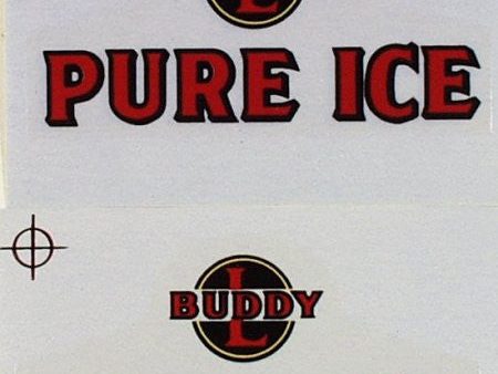 Buddy L Pure Ice Decal Set For Sale