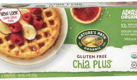 Waffle Chia Plus Org - 7.4 OZ (case of 12) Supply