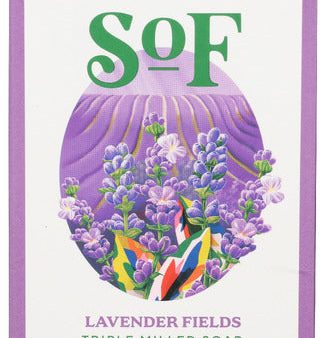 Soap Bar Lavender Fields - 6 OZ (case of 3) Fashion